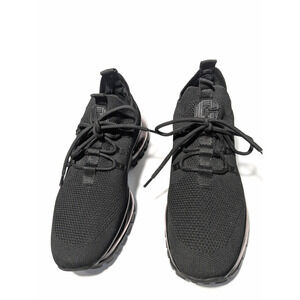 Carvel Black Athletic Wear Stretch-knit Slip-on Sneaker SZ 8.5